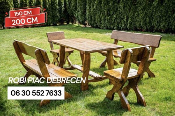 x Lábú kőris Garnitúra 200cm